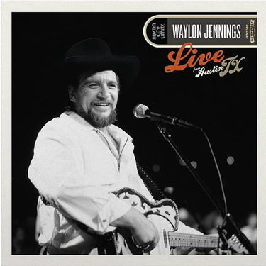 WAYLON JENNINGS - Live From Austin, TX '84 - LP - Red & Yellow Splatter Vinyl