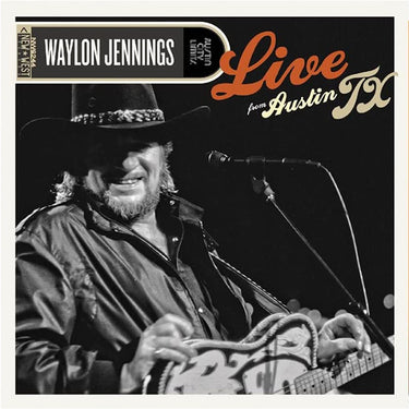 WAYLON JENNINGS - Live From Austin, TX '89 - 2LP - Orange Blossom Vinyl