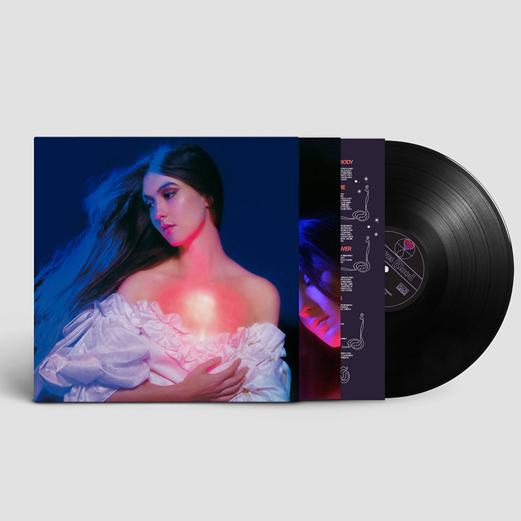 WEYES BLOOD - And In The Darkness, Hearts Aglow (w/ Two-Sided Poster) - LP - Gatefold Black Vinyl