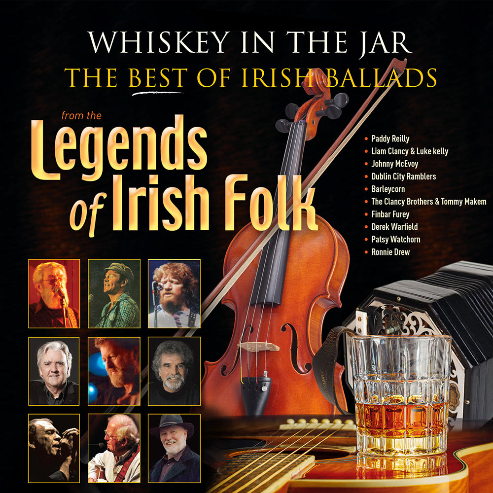 VARIOUS - Whiskey In The Jar : The Best Of Irish Ballads - LP - Vinyl
