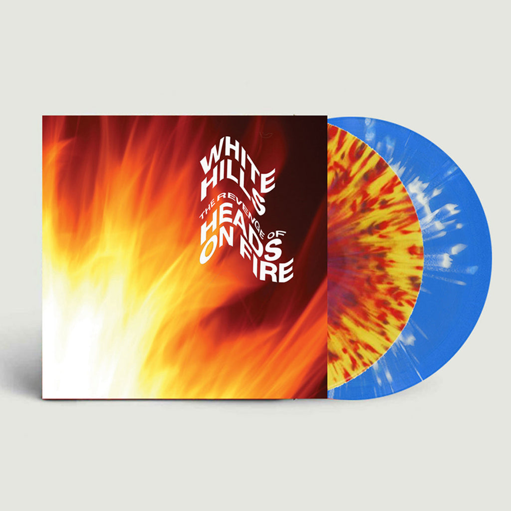 WHITE HILLS - The Revenge Of Heads On Fire - 2LP - Blue / Red / Yellow Splatter Vinyl