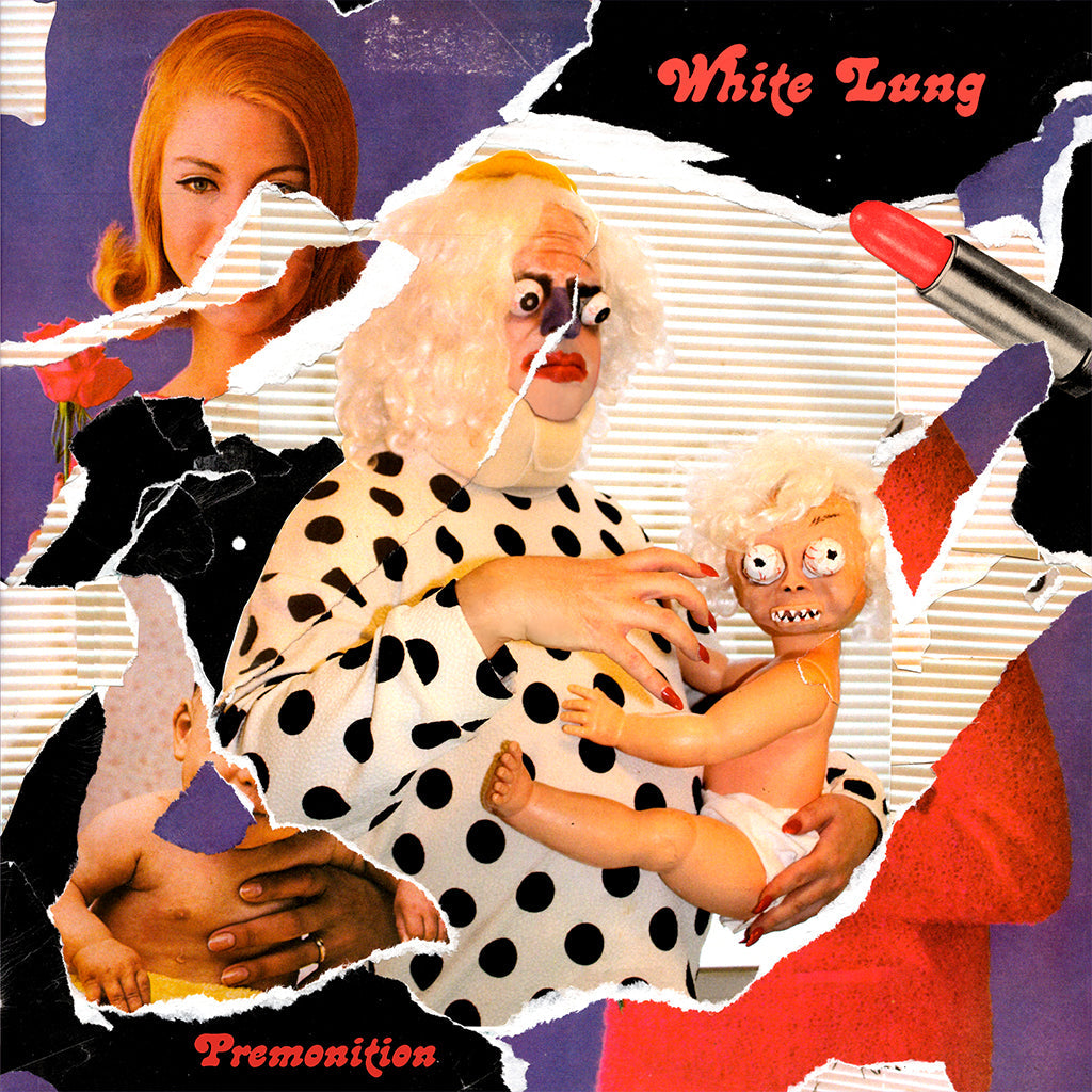 WHITE LUNG - Premonition (w/ Poster) - LP - Orange Vinyl