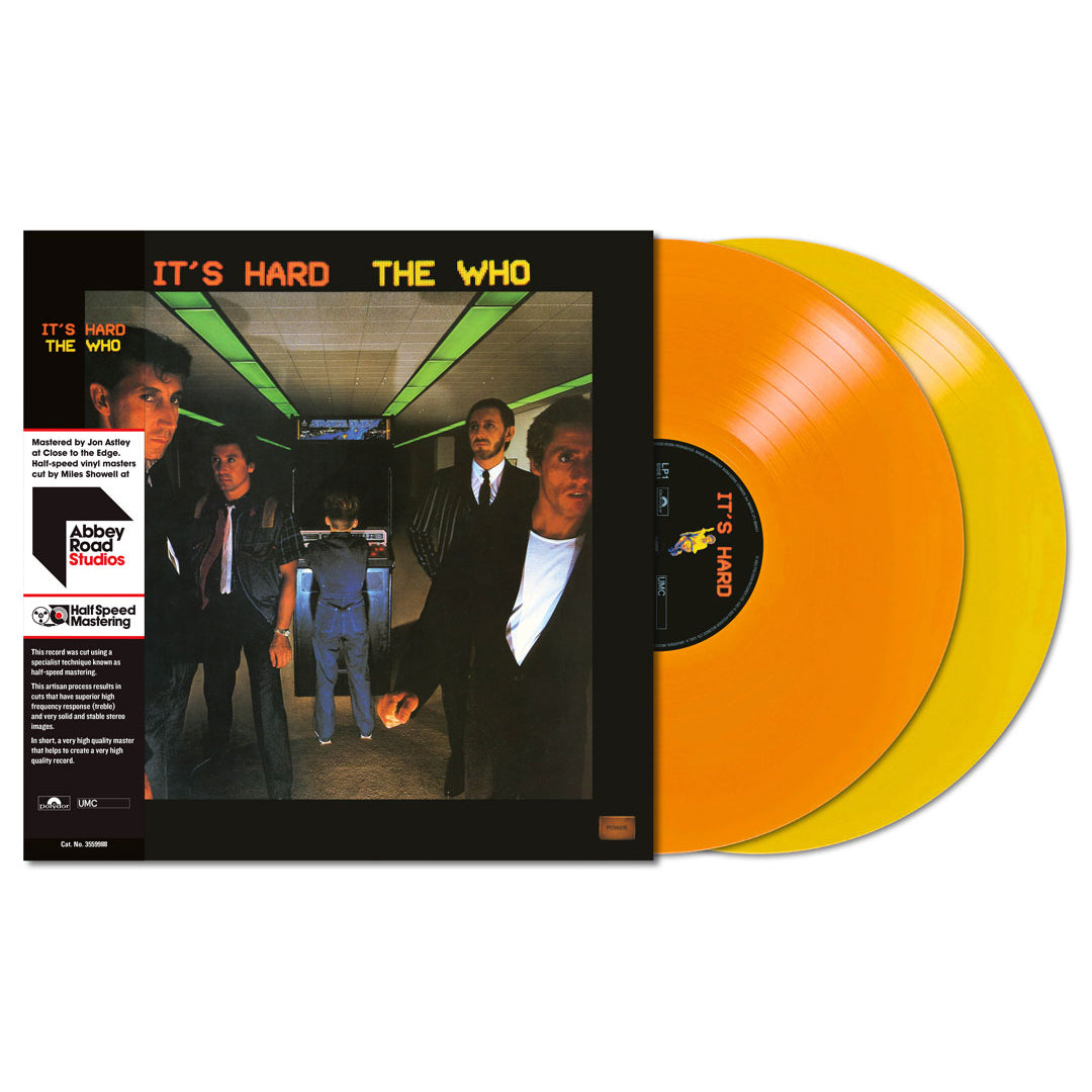 THE WHO - Its Hard (40th Anniversary Deluxe Ed.) - 2LP w/ Poster - Orange / Yellow Vinyl [RSD 2022 - DROP 2]