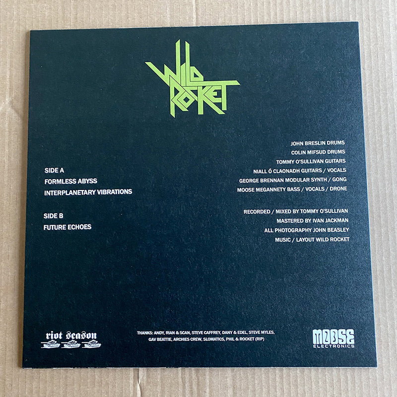 WILD ROCKET - Formless Abyss - LP - Seaweed Green Vinyl