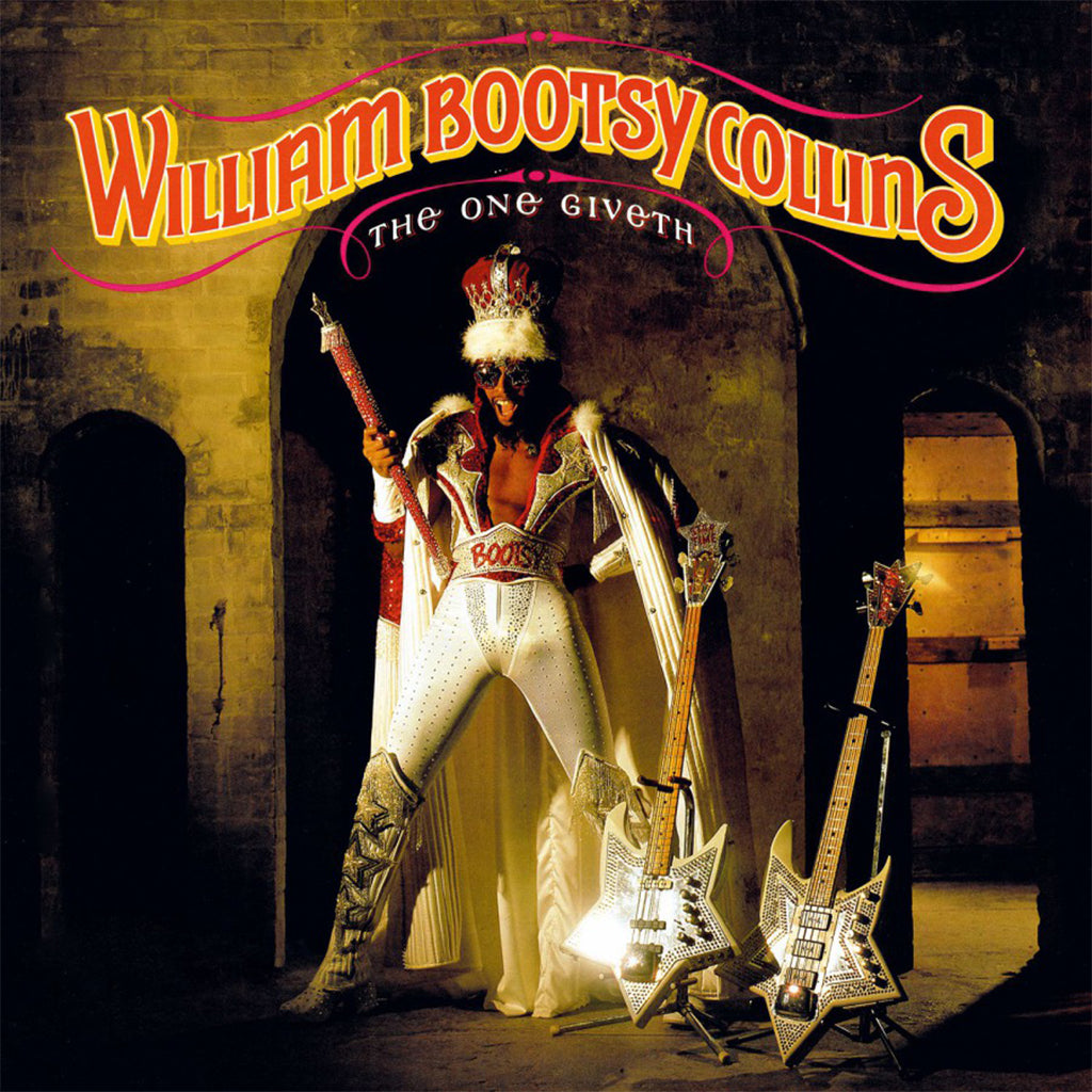 WILLIAM BOOTSY COLLINS - The One Giveth, The Count Taketh Away (2023 Reissue) - LP - 180g Gold Coloured Vinyl
