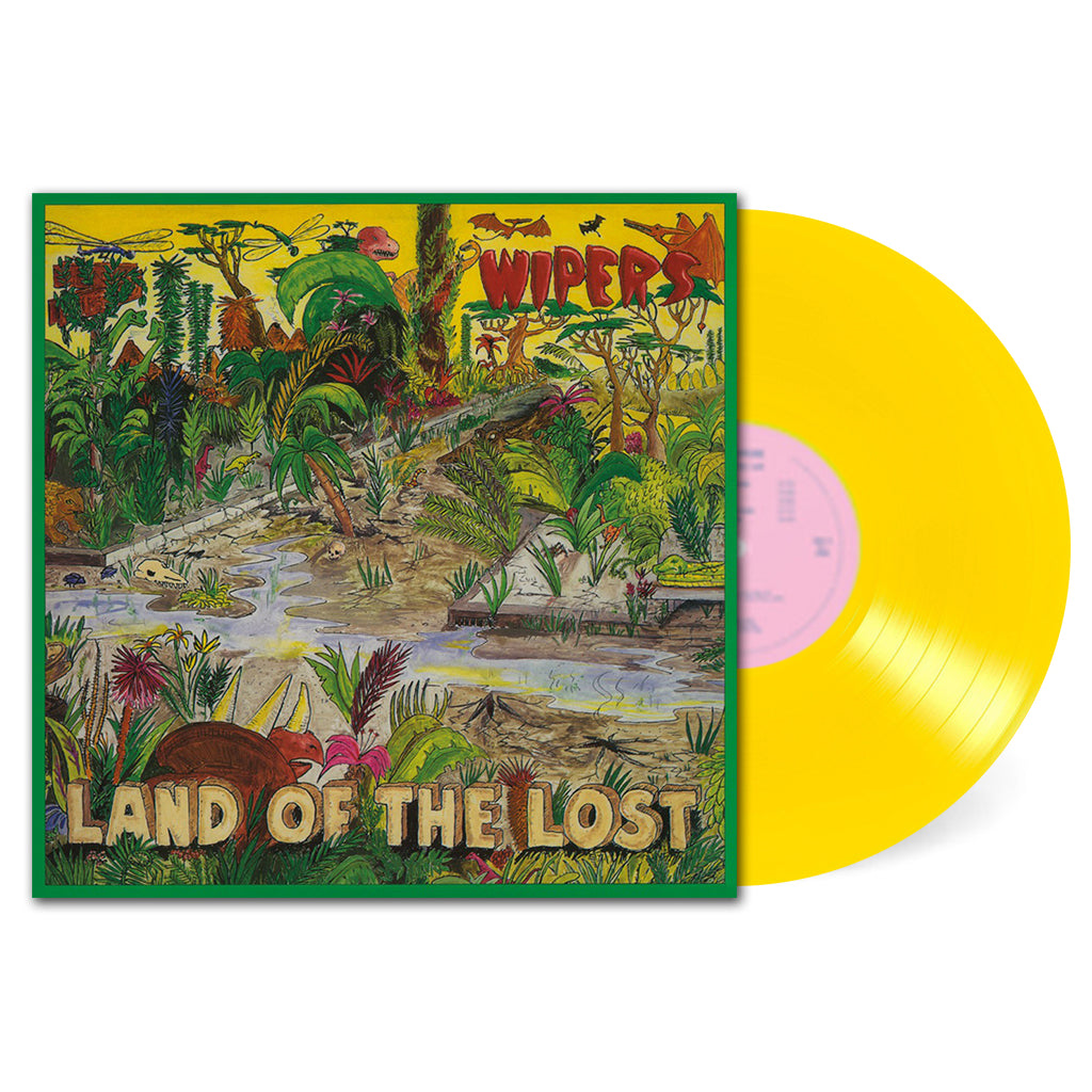 WIPERS - Land Of The Lost - LP - Yellow Vinyl