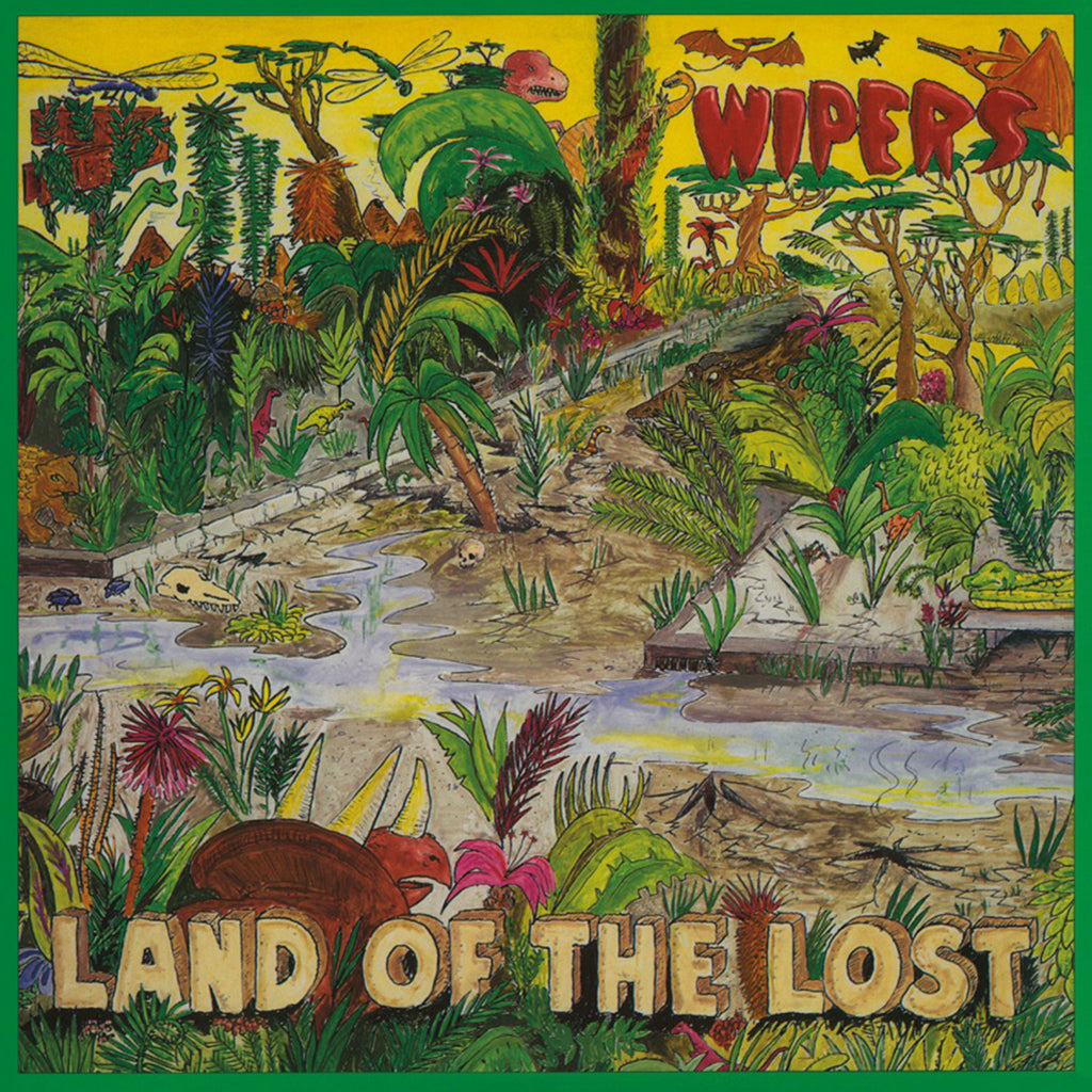 WIPERS - Land Of The Lost - LP - Yellow Vinyl
