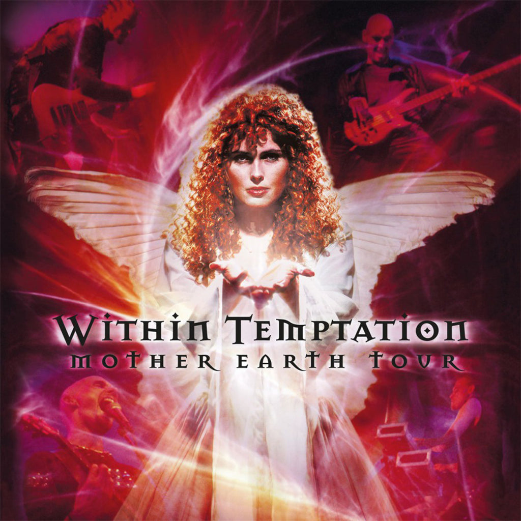 WITHIN TEMPTATION - Mother Earth Tour (2023 Reissue) - 2LP - Gatefold 180g Red & Black Marbled Vinyl