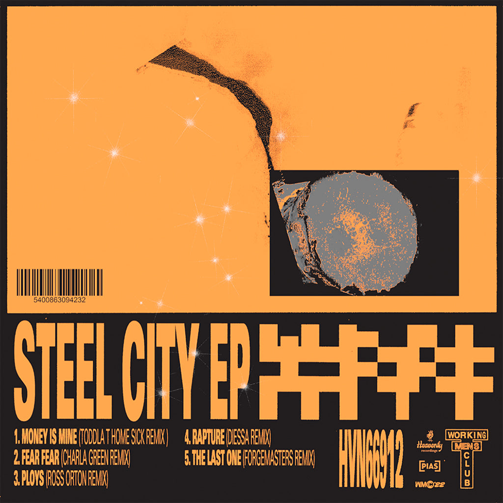 WORKING MEN'S CLUB - Steel City EP - 12" - Vinyl