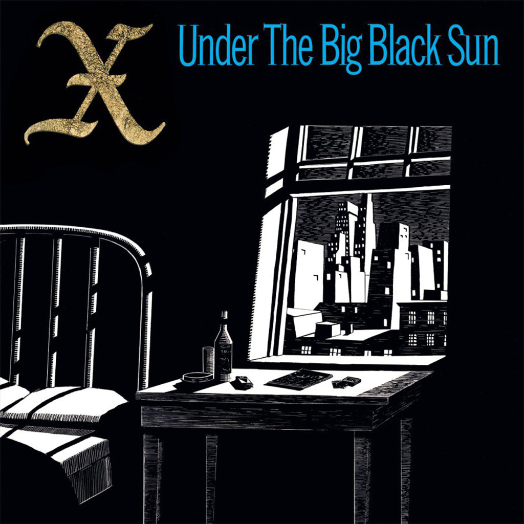 X - Under The Big Black Sun (2023 Reissue) - LP - 180g Turquoise Vinyl