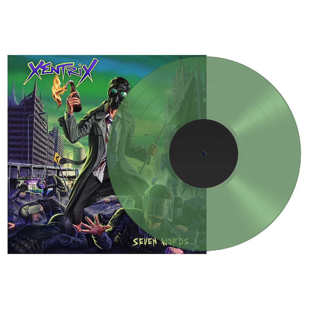 XENTRIX - Seven Words - LP - Transparent Green Vinyl