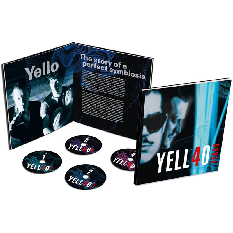 YELLO - Yell40 Years - 4CD - Limited Deluxe Hardcover Book Set