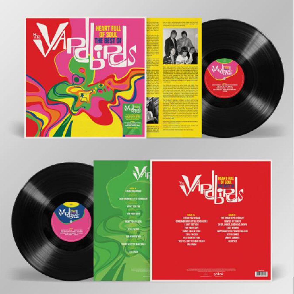 THE YARDBIRDS - Heart Full Of Soul – The Best Of - LP - Black Vinyl