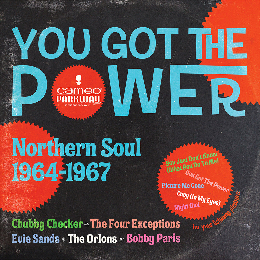 VARIOUS - You Got The Power: Cameo Parkway Northern Soul 1964-1967 - 2LP - Blue Vinyl [BF2021-NOV 26]