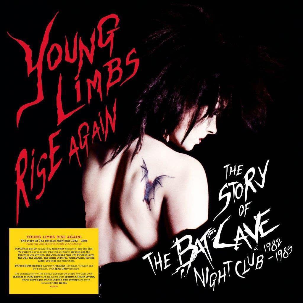 VARIOUS - Young Limbs Rise Again – The Story of the Batcave Nightclub 1982 - 1985 - 5CD & Hardback Book - Deluxe Box Set  [FEB 24]