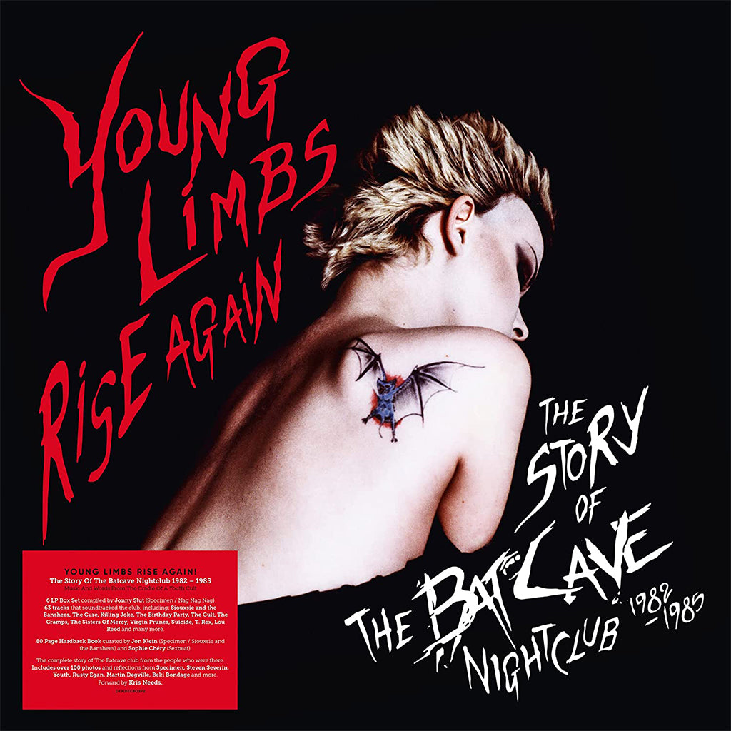VARIOUS - Young Limbs Rise Again – The Story of the Batcave Nightclub 1982 - 1985 - 6LP & Hardback Book - Deluxe Vinyl Box Set