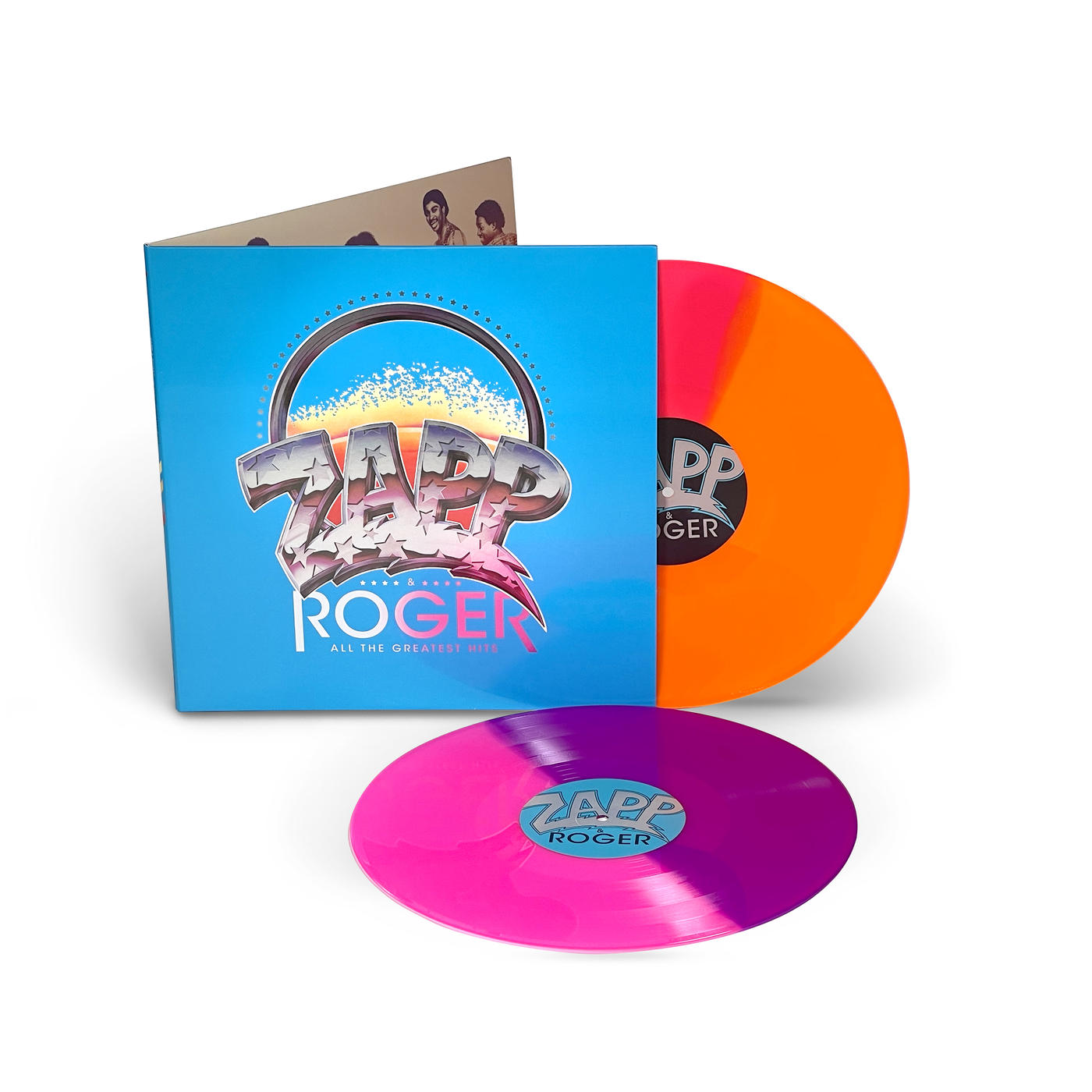 ZAPP & ROGER - All The Greatest Hits - 2LP - Violet & Magenta / Orange & Pink Vinyl