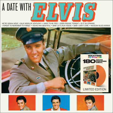 ELVIS PRESLEY - A Date With Elvis (Waxtime In Color Ed.) - LP - 180g Orange Vinyl