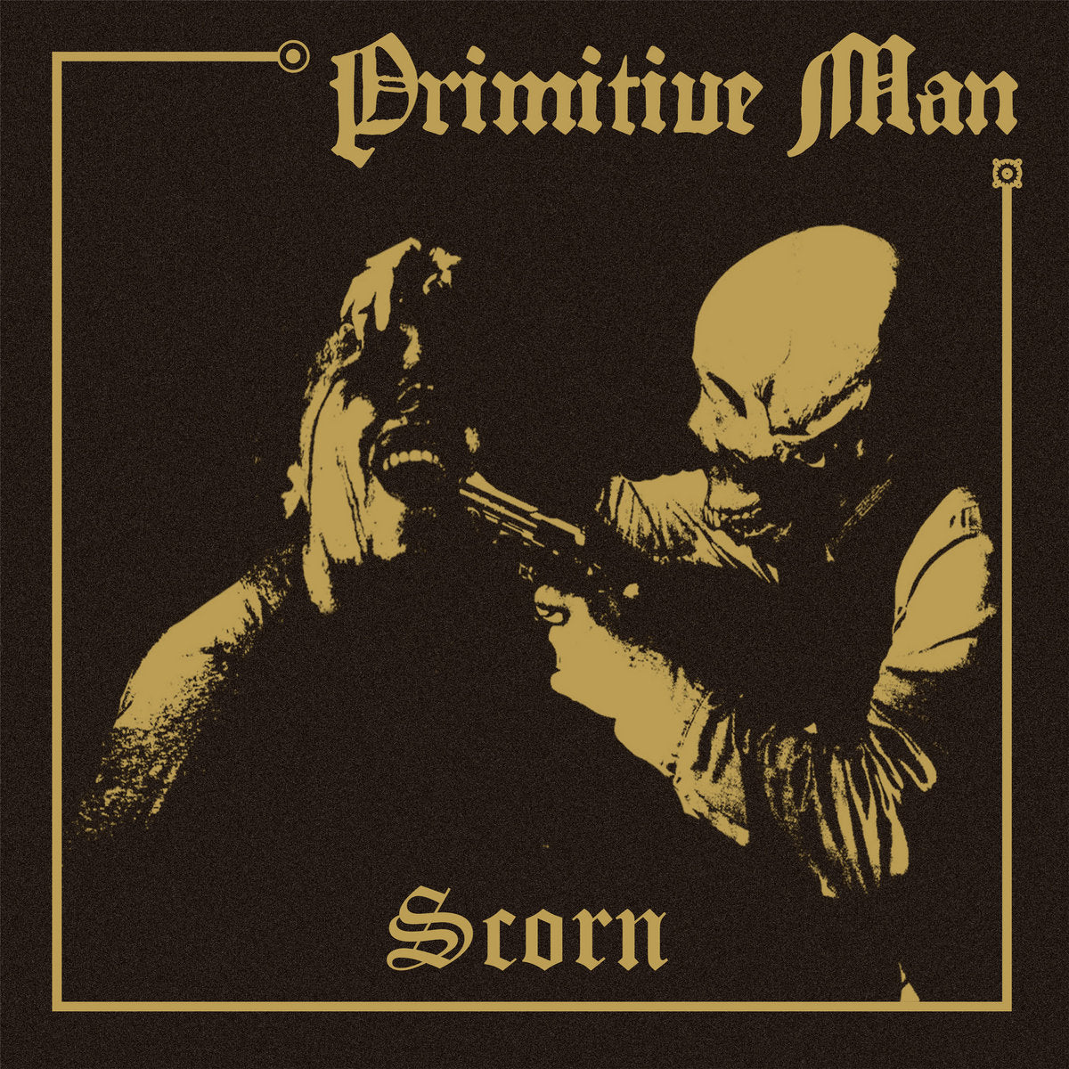 PRIMITIVE MAN - Scorn - LP - Limited Bone White And Black Merge Vinyl