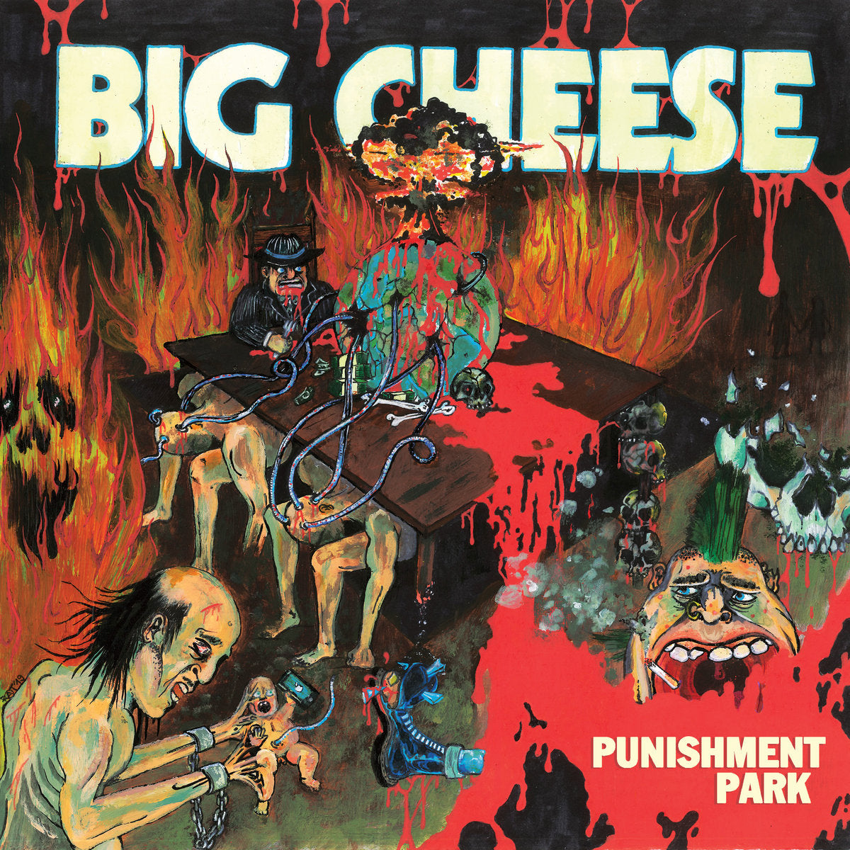 BIG CHEESE - Punishment Park - LP - Blue Vinyl