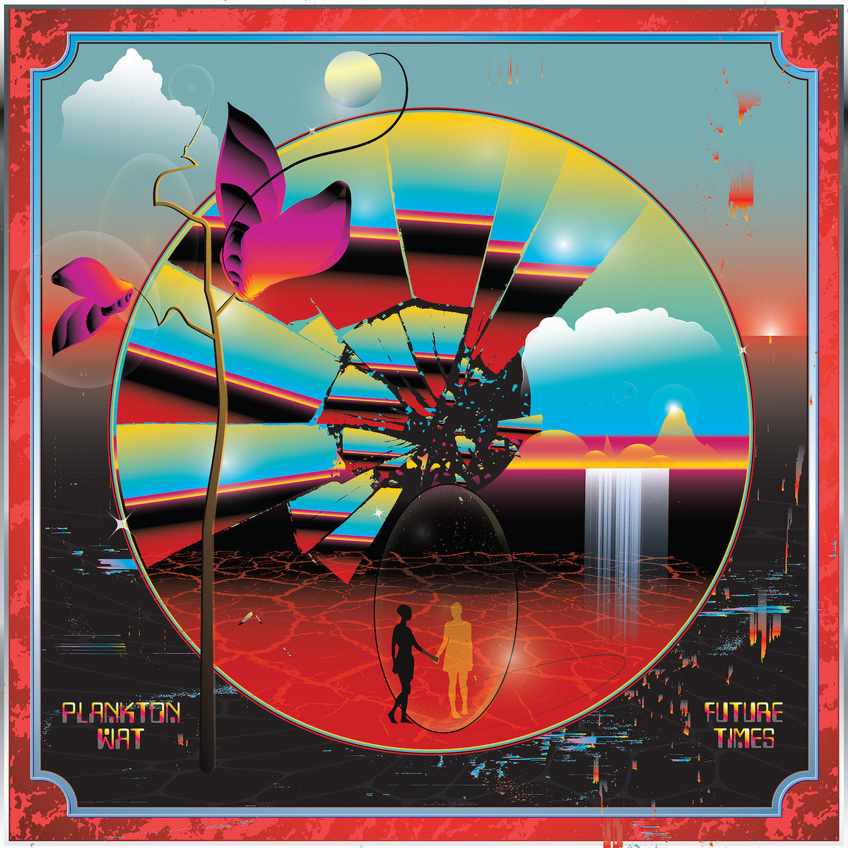 PLANKTON WAT - Future Times - LP - Translucent Red Vinyl