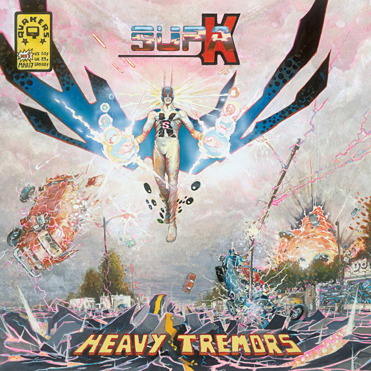 QUAKERS - Supa K: Heavy Tremors - 2LP - Vinyl