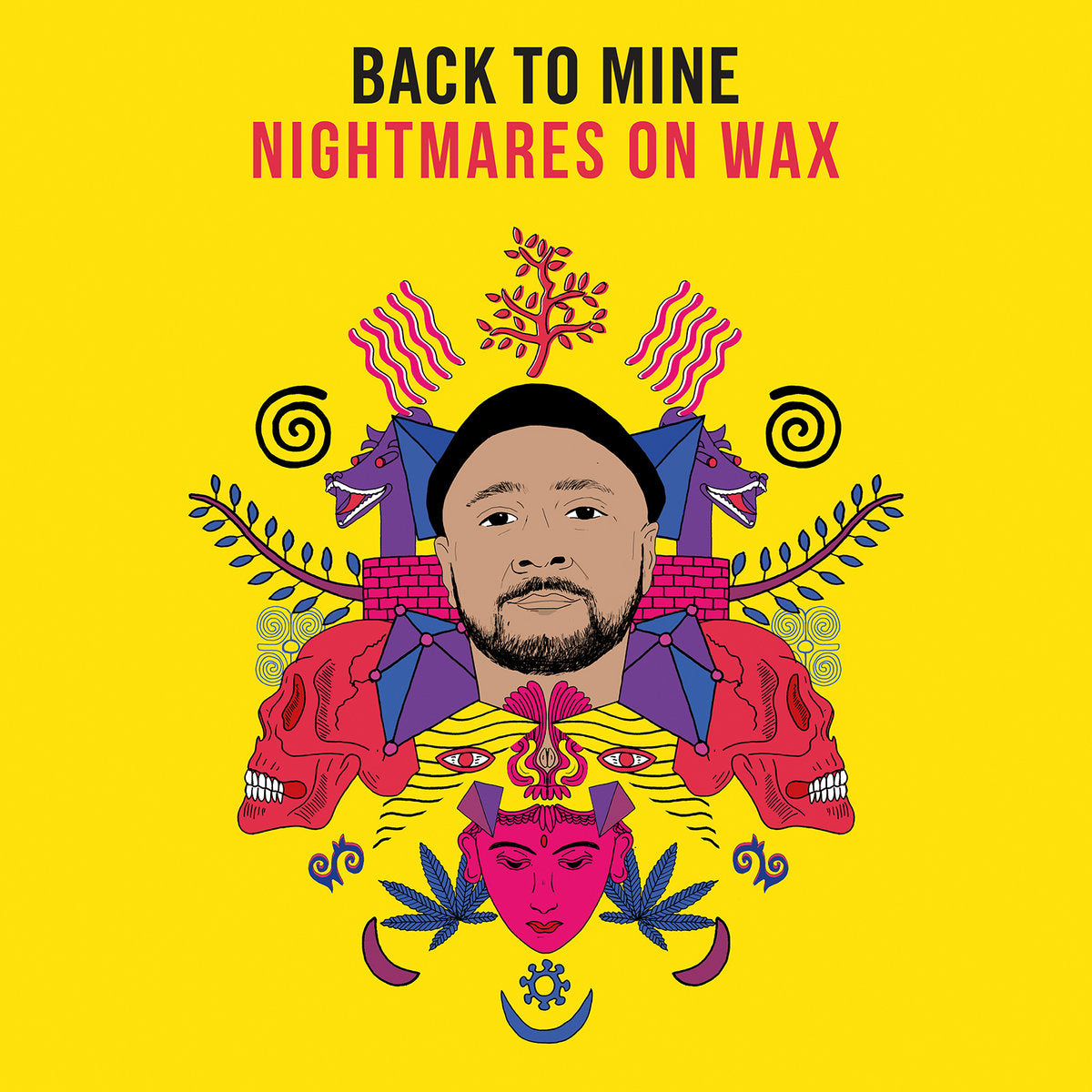 NIGHTMARES ON WAX : Back To Mine [Re-press] (Various Artists: Unmixed) - 2LP - Vinyl