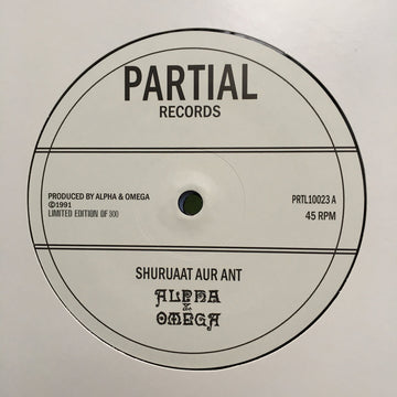 ALPHA & OMEGA - Shuruaat Aur Ant - 10" - Vinyl