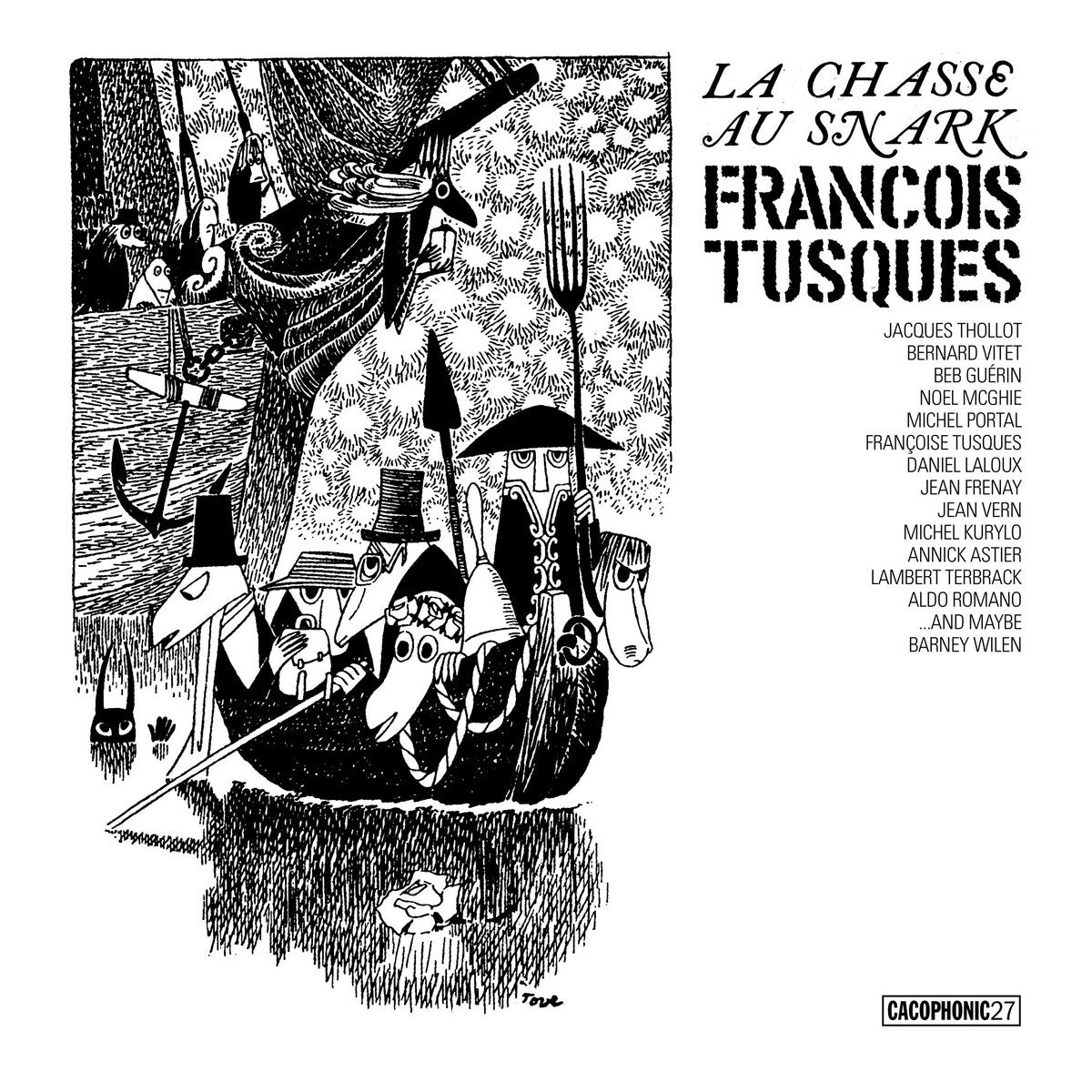 FRANCOIS TUSQUES - La Chasse Au Snark - 2LP - Vinyl