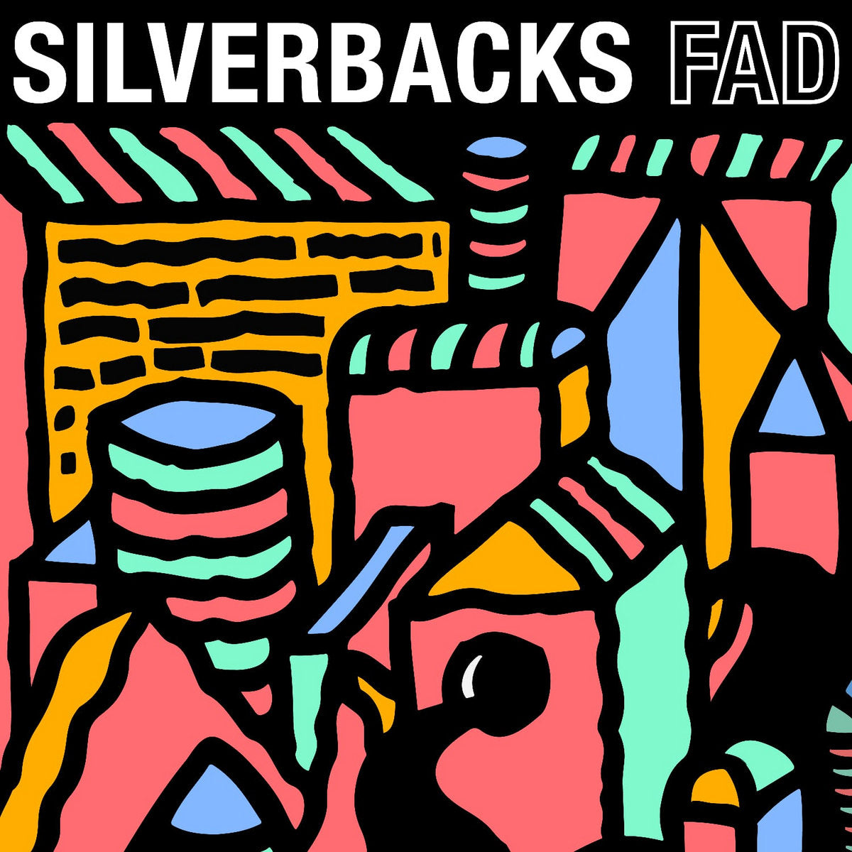 SILVERBACKS - Fad - LP - Limited Blue Vinyl