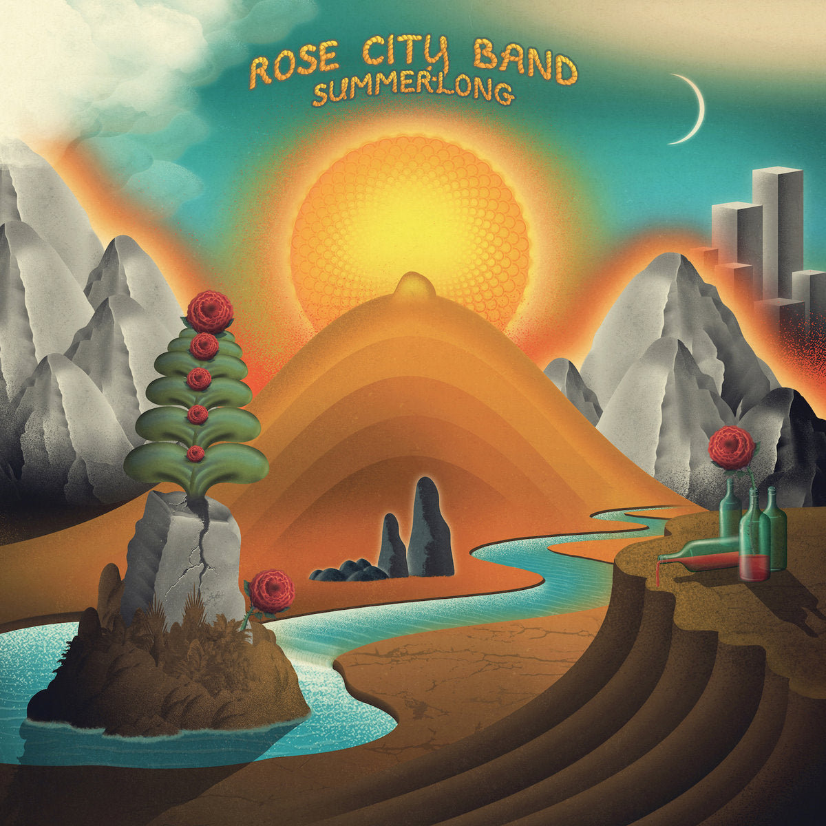 ROSE CITY BAND - Summerlong (Love Record Stores Variant) - LP - Limited Buttercup Coloured Vinyl