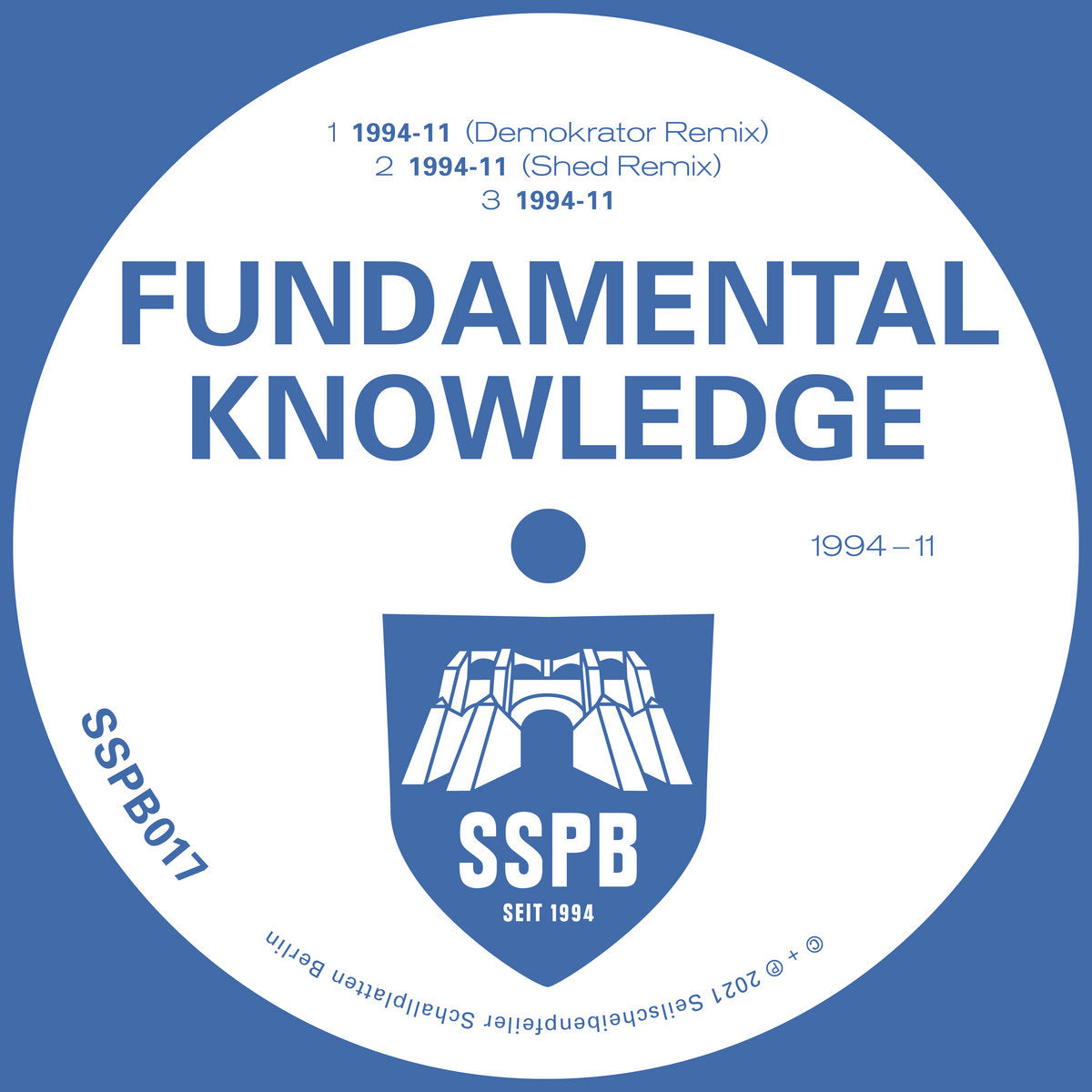 FUNDAMENTAL KNOWLEDGE - 1994-11 - 12" - Vinyl