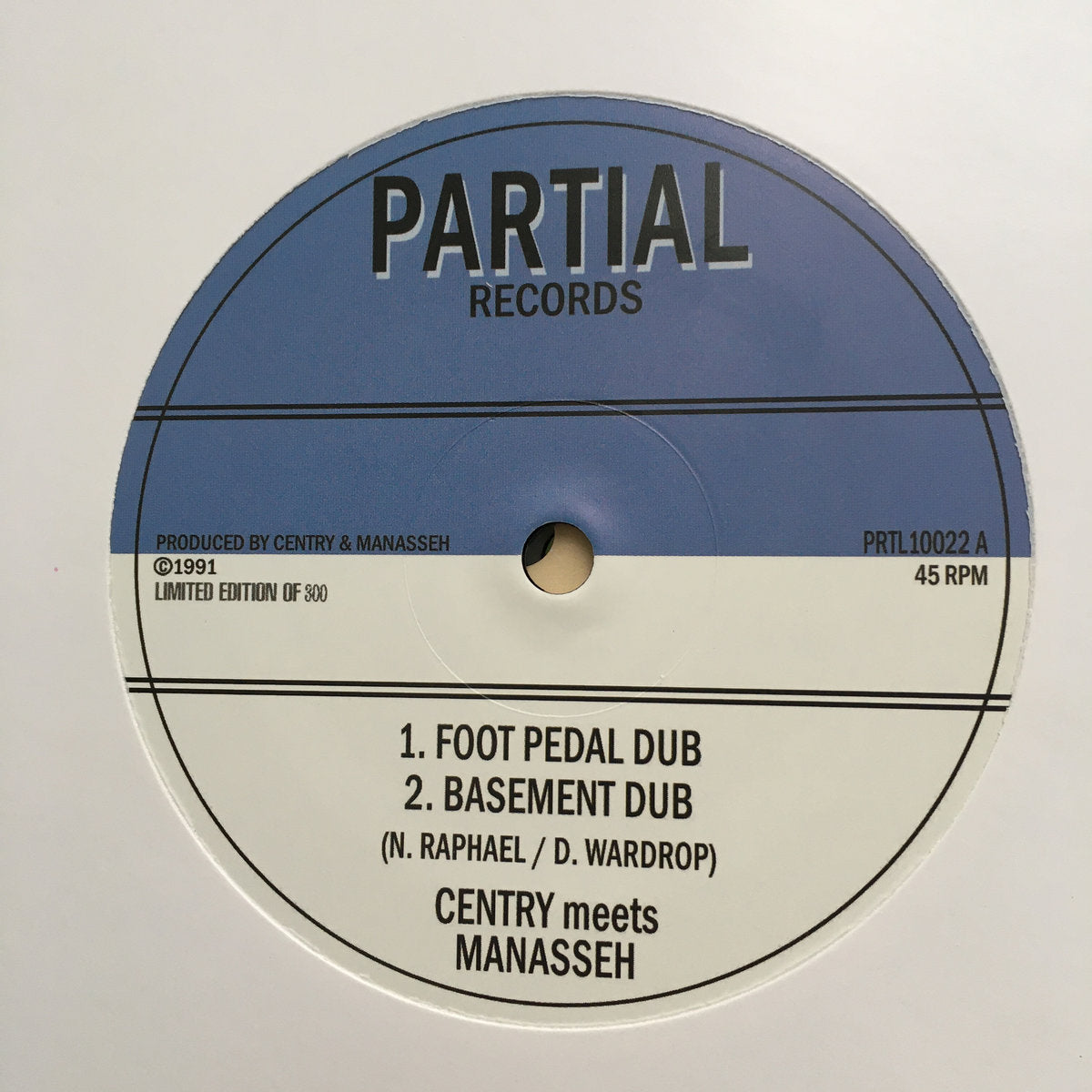 CENTRY MEETS MANESSAH - Foot Pedal Dub/Basement Dub - 10"- Vinyl
