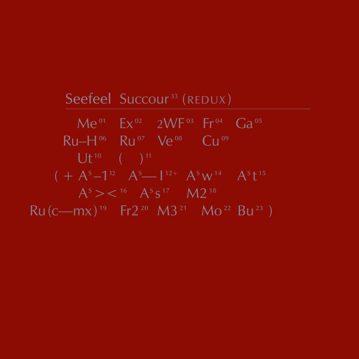 SEEFEEL - Succour (Redux) - 3LP - Gatefold Sleeve Vinyl