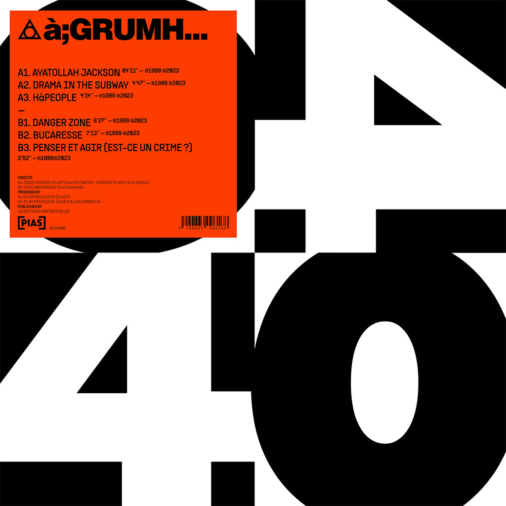 à;GRUMH... - PIAS40 - 12" EP - Vinyl