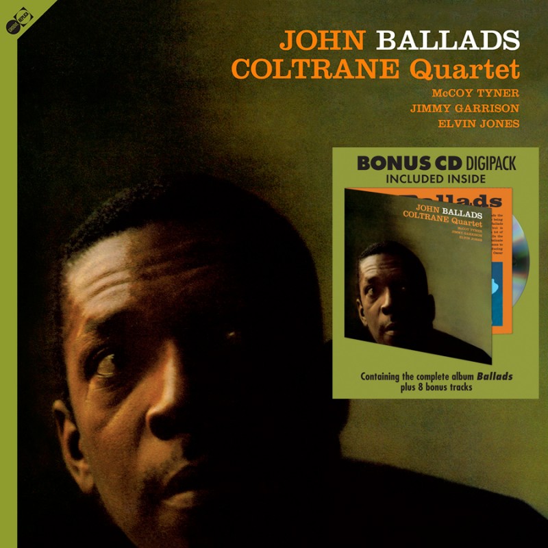 JOHN COLTRANE - Ballads (+1 Bonus Track) - LP + Bonus CD (Full Album + 8 Bonus Tracks) - 180g Vinyl