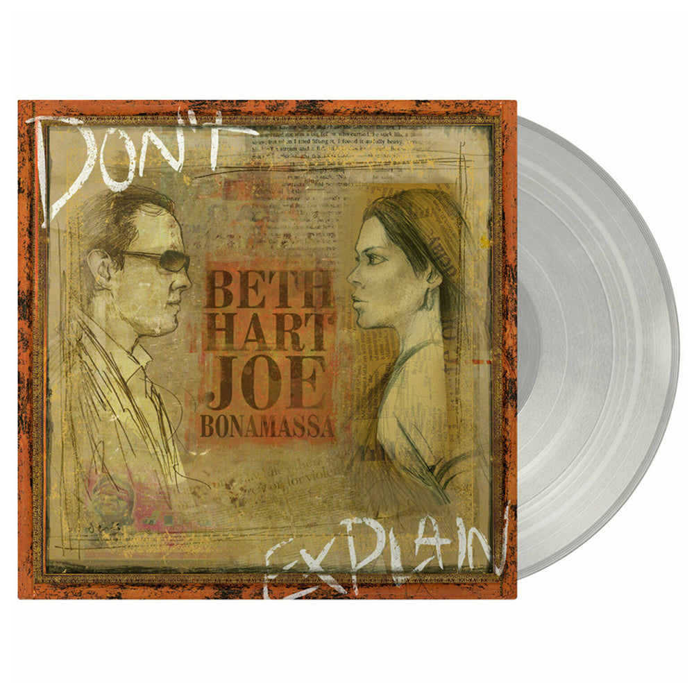 BETH HART & JOE BONAMASSA - Don't Explain - LP - 180g Clear Vinyl