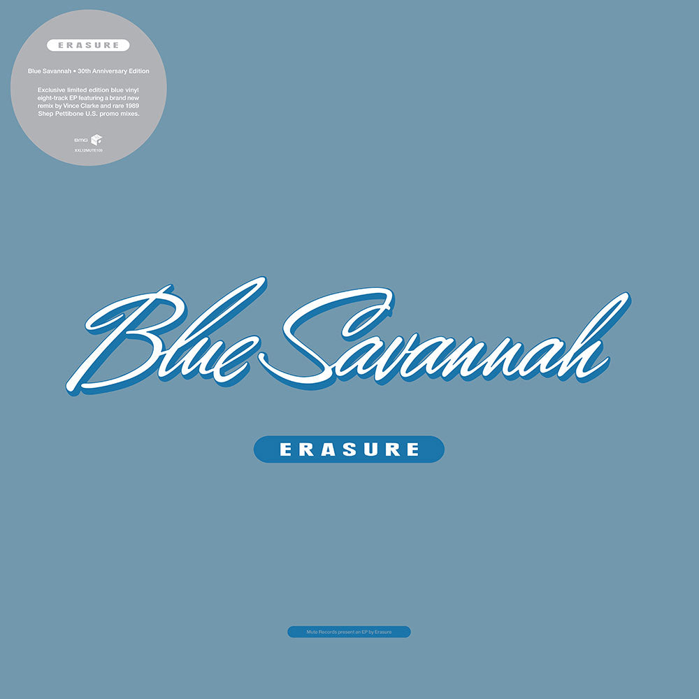 ERASURE - Blue Savannah - 12" - Limited Blue Vinyl [RSD2020-SEPT26]