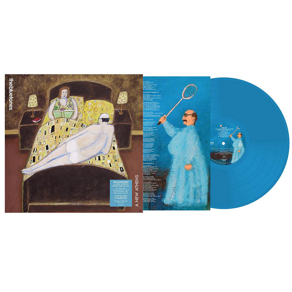THE BLUETONES - A New Athens - LP - 180g Blue Vinyl [RSD2021-JUN12]