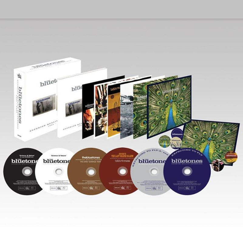 THE BLUETONES - Superior Quality Recordings 1994 - 2002 - 6CD + Signed Art Print & 5 Badges - Limited Boxset