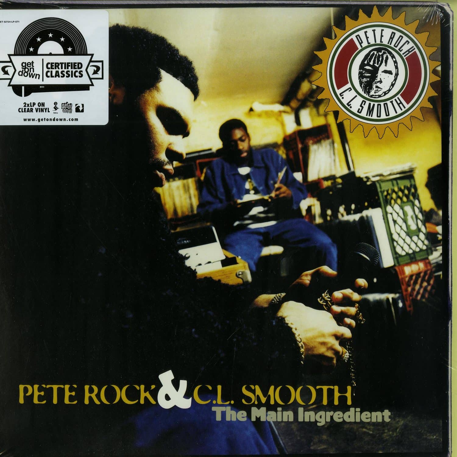 PETE ROCK & CL SMOOTH - The Main Ingredient - 2LP - Vinyl