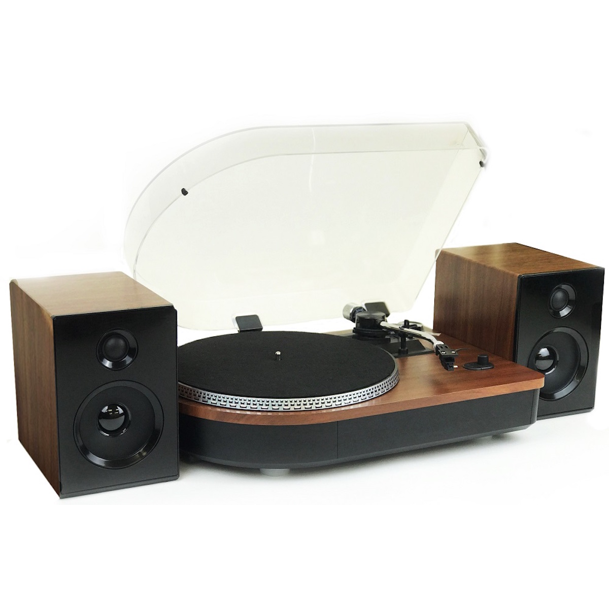 CAMDEN - Record Player & Speakers With Bluetooth Playback