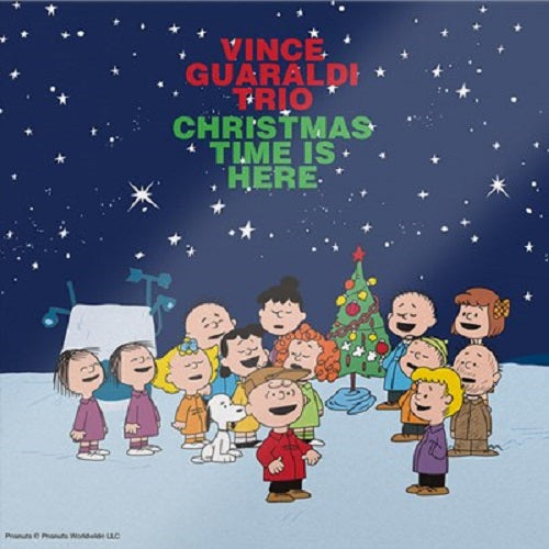 VINCE GUARALDI TRIO - Christmas Time is Here - 7" - Limited Green Vinyl [BF2020-NOV27]