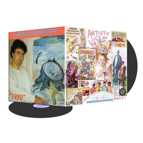 DANIEL JOHNSTON - 1990 / Artistic Vice - 2LP - Vinyl