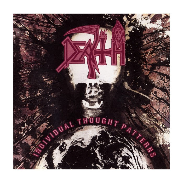 DEATH - Individual Thought Patterns - LP - Limited White Pinwheels Splatter Vinyl