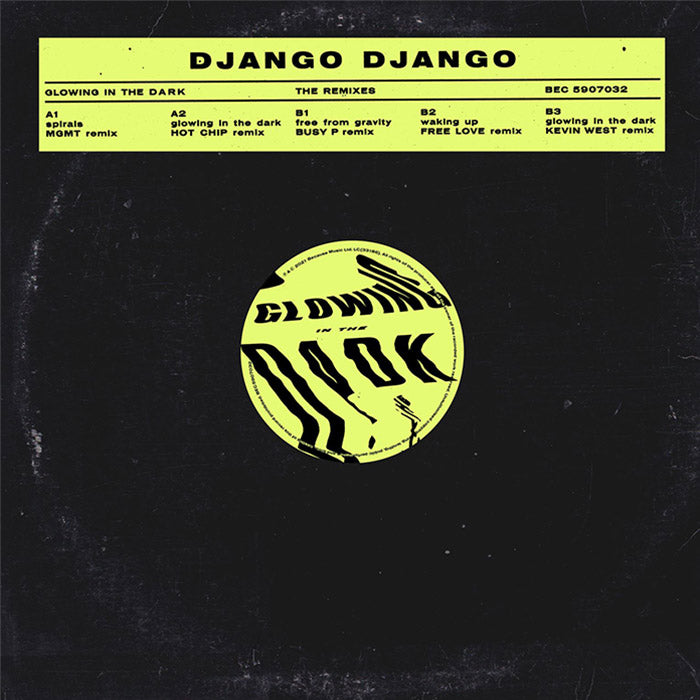 DJANGO DJANGO - The Glowing In The Dark Remixes - 12" - Vinyl [RSD2021-JUN12]