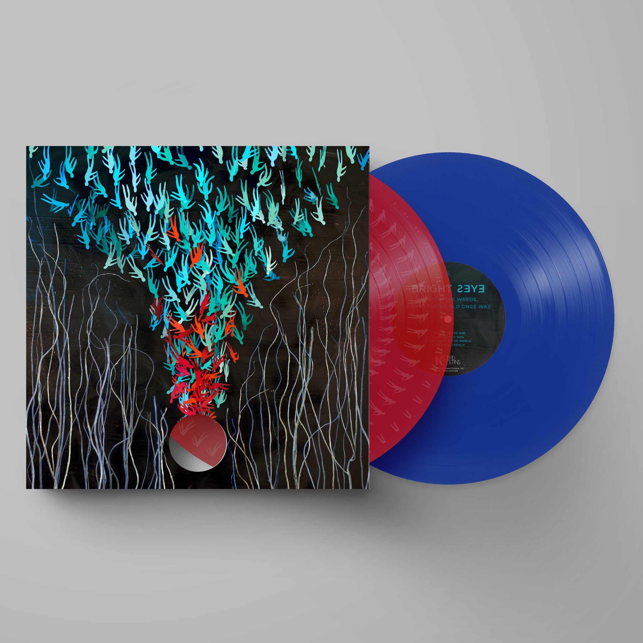 BRIGHT EYES - Down in the Weeds, Where the World Once Was - 2LP - Limited Indies Blue & Red Vinyl