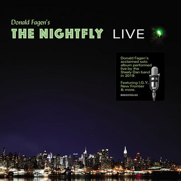 DONALD FAGEN - The Nightfly: Live - LP - 180g Vinyl