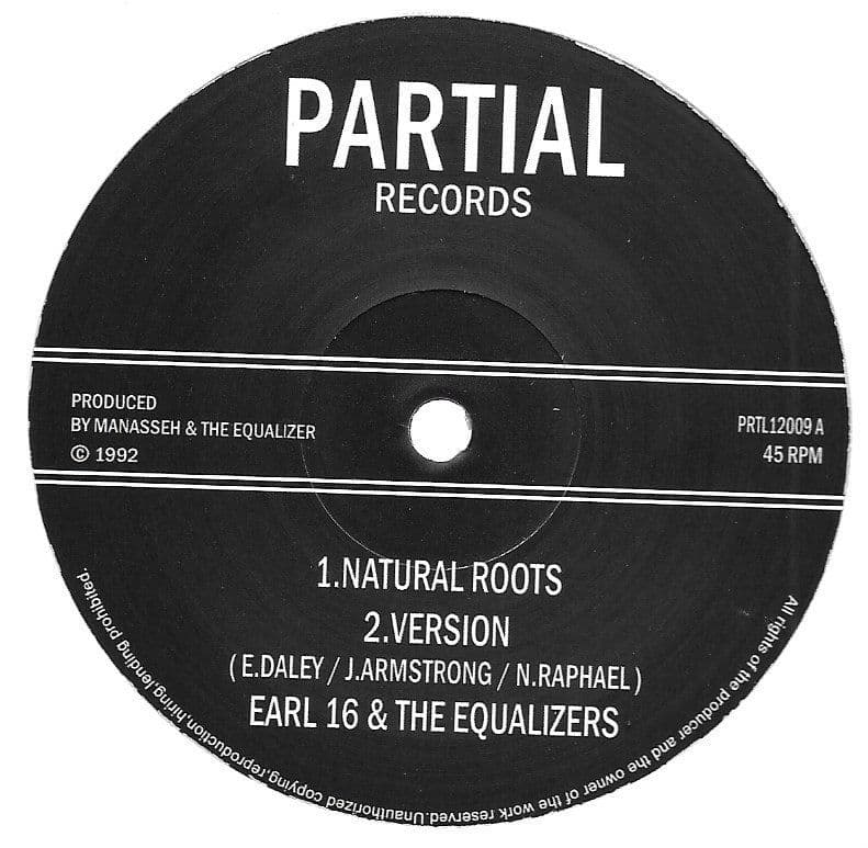 EARL 16 & THE EQUALIZERS - Natural Roots - 12" - Vinyl