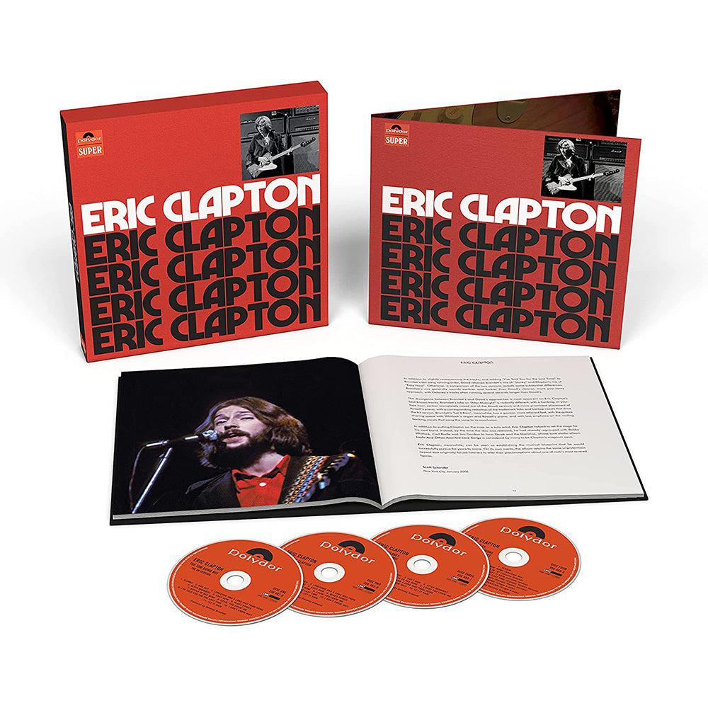 ERIC CLAPTON - Eric Clapton (Anniv. Deluxe Ed.) - 4CD - Boxset